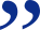 Quote icon sign right